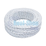 Провод ретро Bironi B1-434-71-50 3х1.5 матовый белый (уп. 50 м)