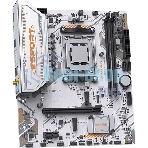 Материнская плата Maxsun MS-eSport B850M WIFI ICE, AM5, AMD B850, 2xDDR5, 2xSATA, 2xM.2, 1xPCIe 5.0 x16, 1xPCIe 3.0 x1, 1xHDMI 1.4, 1xDP, 1xRJ45, Wi-Fi 6, Bluetooth 5.2, 4xUSB-A 5Gbps, 2xUSB-A 2.0, 3x3.5 мм, 7.1, mATX