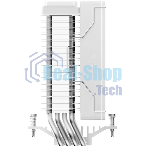 Кулер для процессора Ocypus Delta A40 SE WH ARGB, 120мм ARGB FAN, Top ARGB Panel, 4 HEAT PIPES, 4-PIN PWM, 800-1800 RPM, 31DBA, HYDRO BEARING, LGA115X/1200/1700/18XX, AM4/AM5