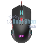 Мышь проводная Acer Nitro OMW301 черный, 7200 dpi, USB, кнопки - 6