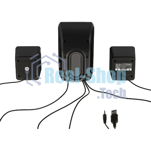Акустическая система Oklick OK-420 2.1 черный 11Вт