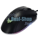 Мышь проводная Crown CMGM-904 черный, 7000 dpi, USB, кнопки - 7