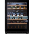 Винный шкаф LEX LWD6046BL dual zone 1-нокамерн. черный