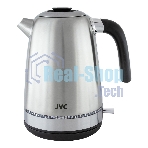 Чайник электрический JVC JK-KE1720 1.7 л, 2200 Вт, серебристый