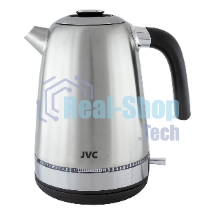 Чайник электрический JVC JK-KE1720 1.7 л, 2200 Вт, серебристый