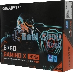 Материнская плата Gigabyte B760 GAMING X GEN5, LGA1700, Intel B760, 4xDDR5, 4xSATA, 3xM.2, 1xPCIe 5.0 x16, 2xPCIe 3.0 x1, 1xHDMI, 1xDP, 1x2.5Gb LAN, 1xUSB-C 5Gbps, 1xUSB-A 10Gbps, 1xUSB-A 5Gbps, 5xUSB-A 2.0, 6x3.5 мм, 7.1, ATX