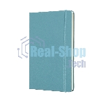 Блокнот Moleskine CLASSIC QP062B35 Large 130х210 мм, 240 страниц, нелинованный, твердая обложка, голубой