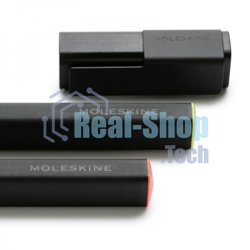 Карандаши цветные Moleskine Highlighter EW2PSFN12, липа, 2 цвета (2шт)