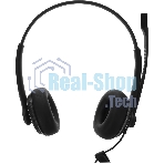 Гарнитура Yealink YHS34 Dual чёрный, проводная
