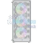 Компьютерный корпус Ocypus Gaммa C50 WH ARGB, MATX, USB 3.0*1+USB 2.0*2, FRONT 3x120мм ARGB, REAR 1x120мм ARGB