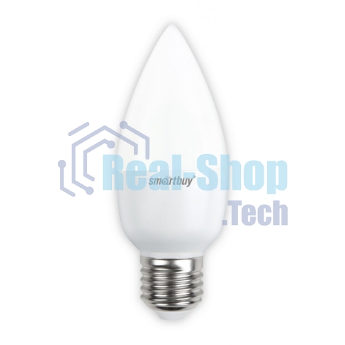 Светодиодная (LED) лампа Smartbuy-C37-12W/4000/E27