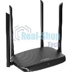 Роутер беспроводной Digma DWR-AC1202 AC1200 10/100/1000BASE-TX черный
