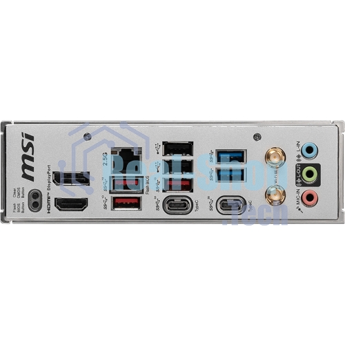 Материнская плата MSI B650M PROJECT ZERO, AM5, AMD B650, 4xDDR5, 4xSATA, 2xM.2, 1xPCIe 4.0 x16, 1xPCIe x1, 1xDP, 1xHDMI, 1x 2.5Gb LAN, 2xUSB-A 2.0, 2xUSB 3.2 Gen 1, 3xUSB 3.2 Gen 2, 3x3.5 мм, 7.1, mATX