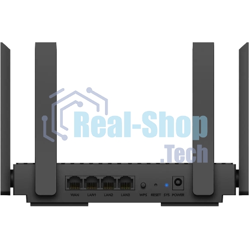 Роутер беспроводной Cudy WR1500 AX1500 10/100/1000 черный