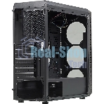 Компьютерный корпус Accord JP-X черный без БП ATX 2xUSB 2.0 1xUSB 3.0 bott PSU