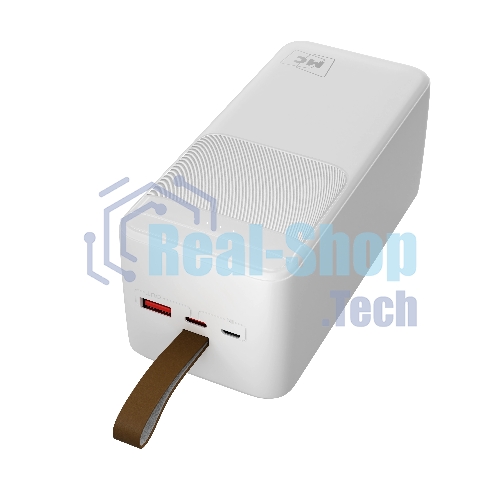 Портативный аккумулятор MORE CHOICE (4620202552860) PB59-50 50000mAh 1USB+1Type-C+1micro-USB 3.0A 22.5W+PD20W+QC3.0, белый