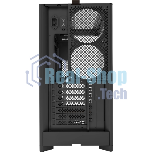 Компьютерный корпус Montech HS02 черный без БП ATX 4x140мм 2xUSB 3.0 1xUSB3.1 audio bott PSU
