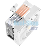 Кулер для процессора Ocypus Delta A40 SE WH ARGB, 120мм ARGB FAN, Top ARGB Panel, 4 HEAT PIPES, 4-PIN PWM, 800-1800 RPM, 31DBA, HYDRO BEARING, LGA115X/1200/1700/18XX, AM4/AM5