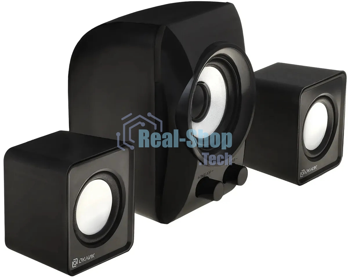 Акустическая система Oklick OK-420 2.1 черный 11Вт