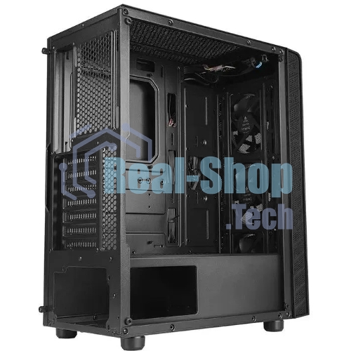 Компьютерный корпус Azza Prime 360E черный без БП ATX 5x120мм 2x140мм 2xUSB 3.0 audio bott PSU