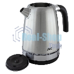 Чайник электрический JVC JK-KE1720 1.7 л, 2200 Вт, серебристый