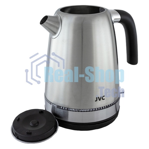 Чайник электрический JVC JK-KE1720 1.7 л, 2200 Вт, серебристый