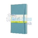 Блокнот Moleskine CLASSIC QP062B35 Large 130х210 мм, 240 страниц, нелинованный, твердая обложка, голубой
