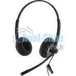 Гарнитура Yealink YHS34 Dual чёрный, проводная