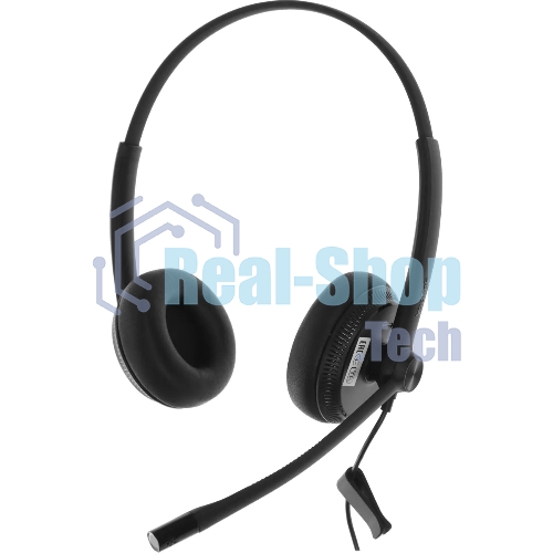 Гарнитура Yealink YHS34 Dual чёрный, проводная