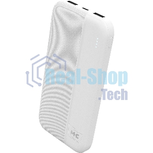 Портативный аккумулятор MORE CHOICE (4620202552907) PB25-10 белый - 10000mAh 2USB