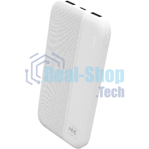 Портативный аккумулятор MORE CHOICE (4620202552907) PB25-10 белый - 10000mAh 2USB