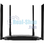 Роутер беспроводной Digma DWR-AC1202 AC1200 10/100/1000BASE-TX черный