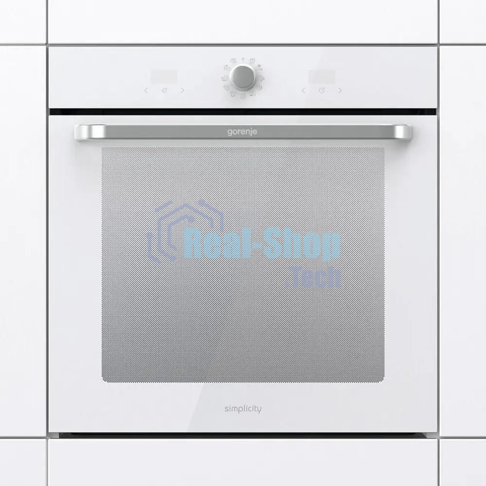 Духовой шкаф Gorenje BOS6737SYW, 77л, дверца с 2 стеклами, белый