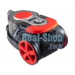 Пылесос Zelmer ZVC0021P черный/красный, 320/1800 Вт, уборка сухая, пылесборник контейнер 2 л