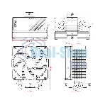 Кулер ID-Cooling FROZN A410 ARGb черный 120мм алюминий/медь 2000rpm 30db 4-pin 220W 152мм