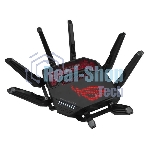 Маршрутизатор ASUS GT-BE19000, черный/красный, 90IG0850-MO9A0V