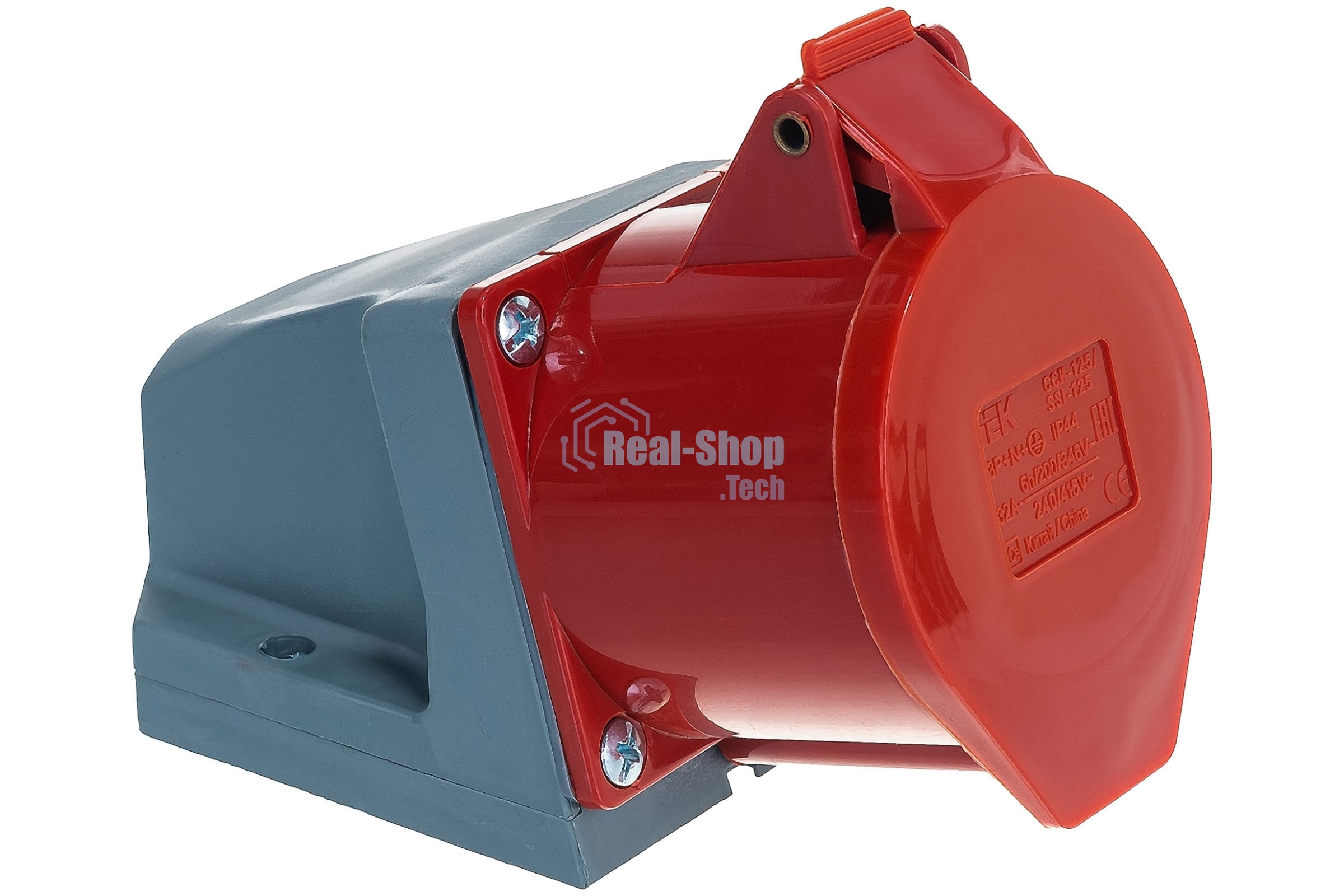Розетка 125 стационарная 3Р+РЕ+N 32А 380В IP44 IEK