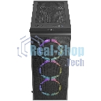 Компьютерный корпус Azza Prime 360E черный без БП ATX 5x120мм 2x140мм 2xUSB 3.0 audio bott PSU