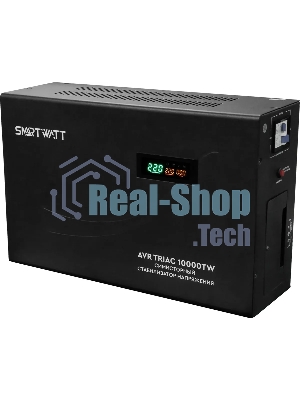 Стабилизатор напряжения Smartwatt AVR Triac 10000TW 10000ВА черный