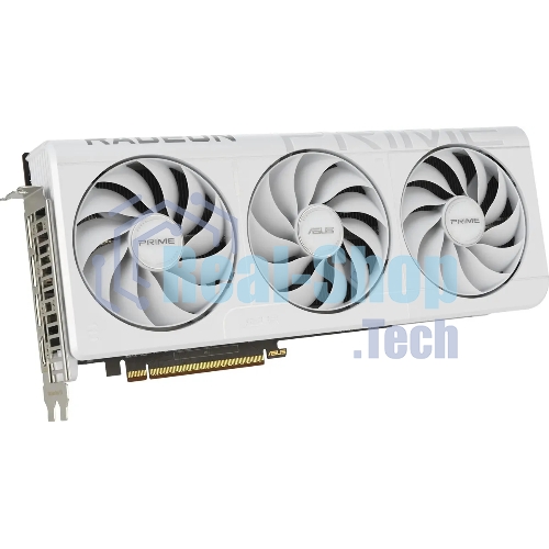 Видеокарта Asus PRIME-RX9070XT-O16G-WHITE белый