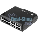 Коммутатор Netis ST3116P неуправляемый настольный 16x10/100