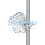 Точка доступа Wi-Fi Ubiquiti UniFi E7 AP Campus 2,4+5+6 ГГц, Wi-Fi 7, 4х4 MU-MIMO, 802.3bt, 1х 10G RJ45, 1х 1G RJ45