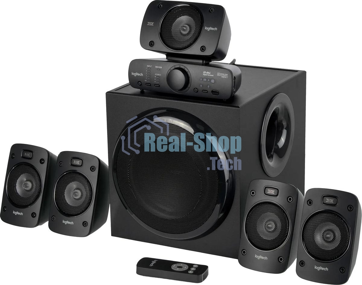 Колонки Logitech Z906 5.1 черный 500Вт