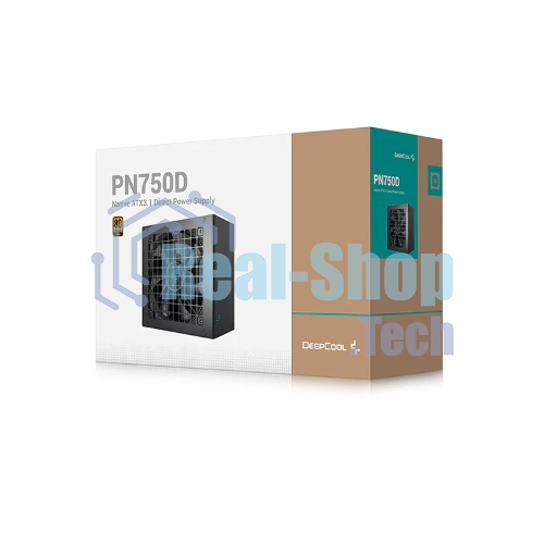 Блок питания Deepcool/GamerStorm PN750D, 750Вт, 80 PLUS Gold, 120мм, черный