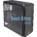 Компьютерный корпус Accord JP-X черный без БП ATX 2xUSB 2.0 1xUSB 3.0 bott PSU
