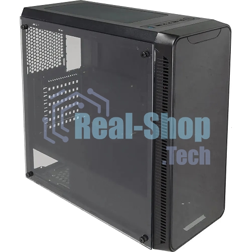 Компьютерный корпус Accord JP-X черный без БП ATX 2xUSB 2.0 1xUSB 3.0 bott PSU