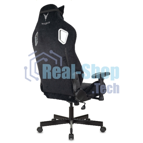 Кресло игровое Бюрократ Knight Outrider Light-20 черный с подголов. крестовина металл