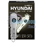 Машинка для стрижки Hyundai H-HC7111 серебристый/черный 3Вт (насадок в компл:3шт)