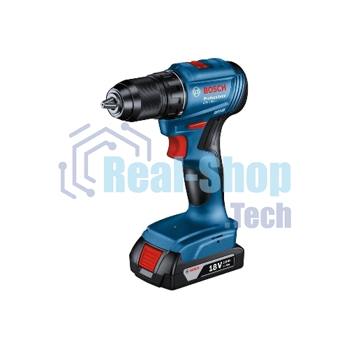 Дрель-шуруповерт Bosch GSR 185 LI, 18 В, 2 Ач, 50 Нм, бесщеточный