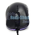 Мышь проводная Crown CMGM-904 черный, 7000 dpi, USB, кнопки - 7